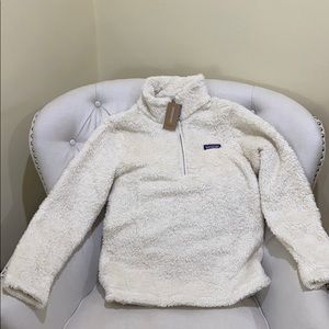 Patagonia Los Gatos 1/4 Zip Jacket Dyno White.